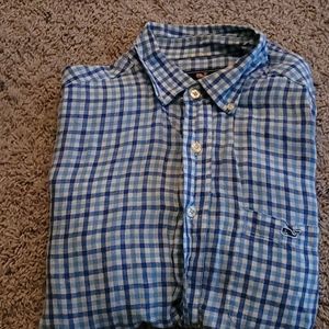 Vineyard Vines Slim Fit Murray Shirt (Linen)
